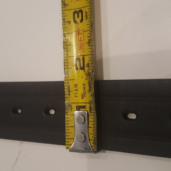 Levi's Belt Synthetic Leather Dark Brown/Black Belt Men's Small 30-32 - Picture 8 of 9